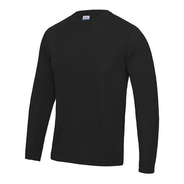 Awdis Just Cool Long Sleeve T-Shirt Moisture-Wicking Lightweight UPF 30+