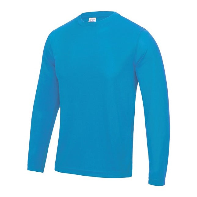 Awdis Just Cool Long Sleeve T-Shirt Moisture-Wicking Lightweight UPF 30+