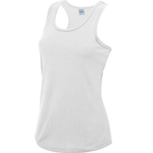 Awdis Just Cool Women's Racerback Vest Lightweight Sweat-Wicking UPF 30+