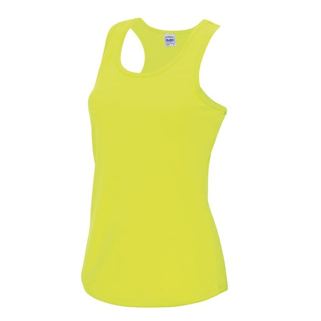 Awdis Just Cool Women's Racerback Vest Lightweight Sweat-Wicking UPF 30+