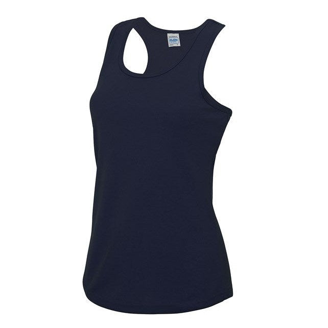 Awdis Just Cool Women's Racerback Vest Lightweight Sweat-Wicking UPF 30+