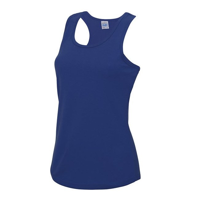 Awdis Just Cool Women's Racerback Vest Lightweight Sweat-Wicking UPF 30+