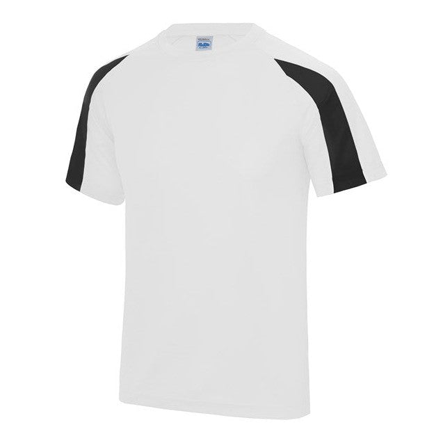 Awdis Just Cool Kids Contrast T-Shirt Raglan Sleeves Quick Dry UPF 30+
