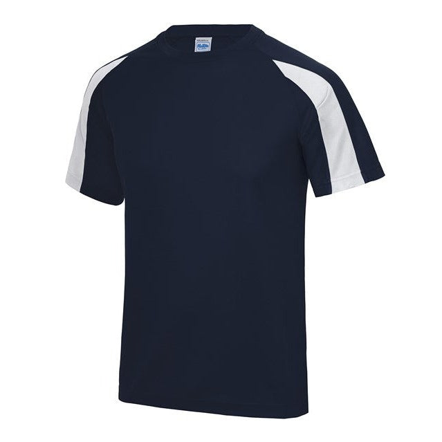 Awdis Just Cool Kids Contrast T-Shirt Raglan Sleeves Quick Dry UPF 30+