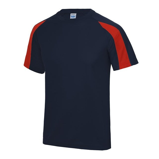 Awdis Just Cool Kids Contrast T-Shirt Raglan Sleeves Quick Dry UPF 30+