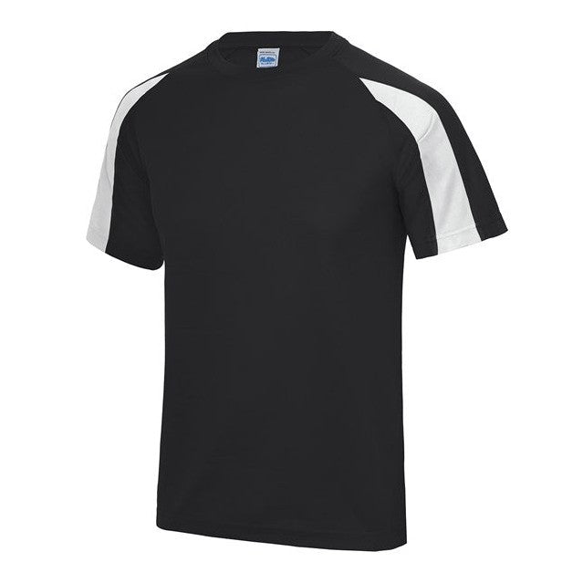 Awdis Just Cool Kids Contrast T-Shirt Raglan Sleeves Quick Dry UPF 30+