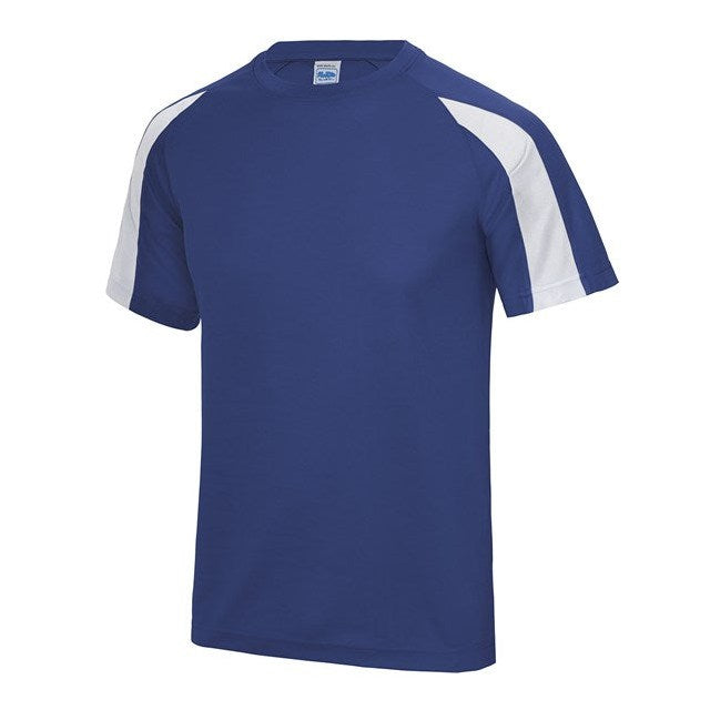 Awdis Just Cool Kids Contrast T-Shirt Raglan Sleeves Quick Dry UPF 30+