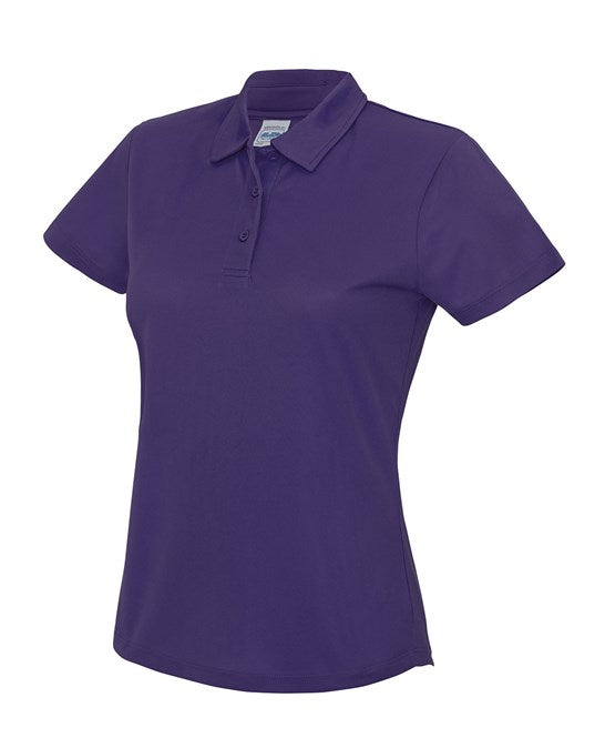 Awdis Just Cool Women's Polo Shirt Lightweight Neoteric Fabric UPF 30+ Fit