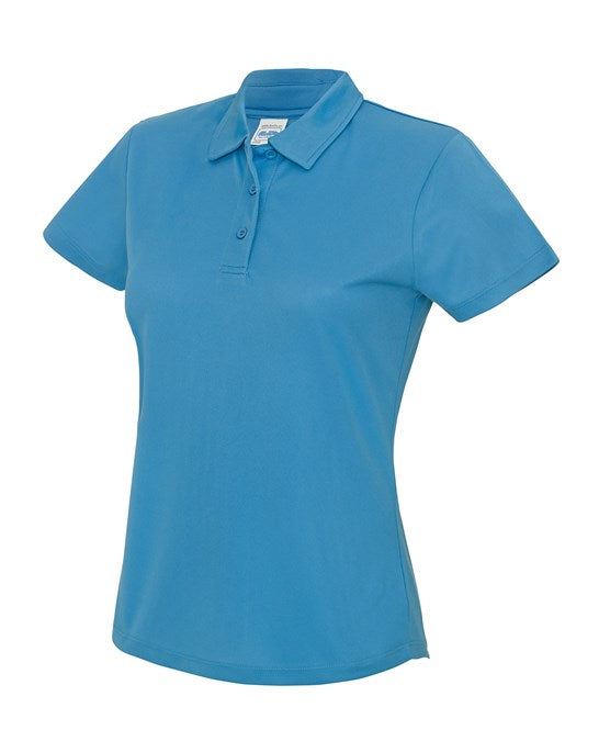 Awdis Just Cool Women's Polo Shirt Lightweight Neoteric Fabric UPF 30+ Fit