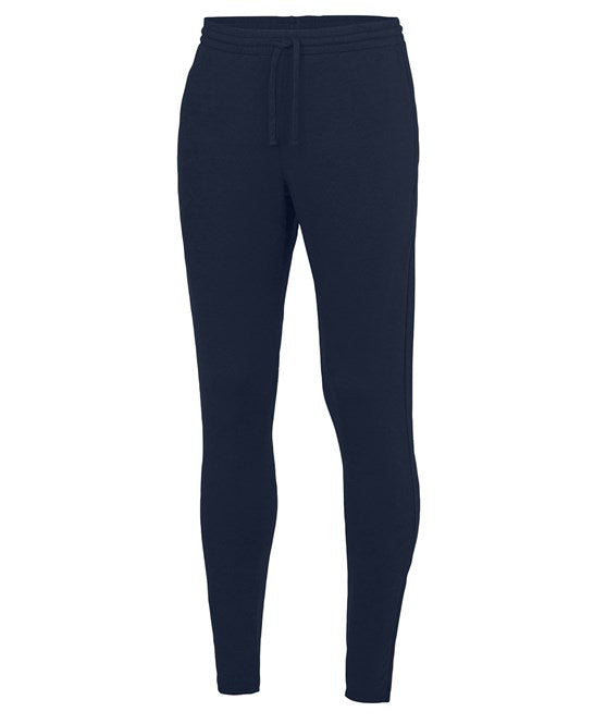Awdis Just Cool Tapered Jog Pants with Zip Pockets and Elastic Waistband