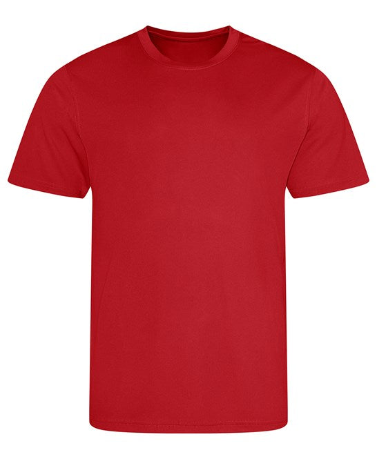 Awdis Just Cool Recycled Cool T Shirt Quick-Dry Sports Fit Eco-Friendly