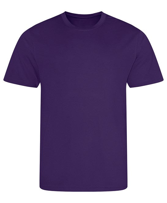 Awdis Just Cool Recycled Cool T Shirt Quick-Dry Sports Fit Eco-Friendly