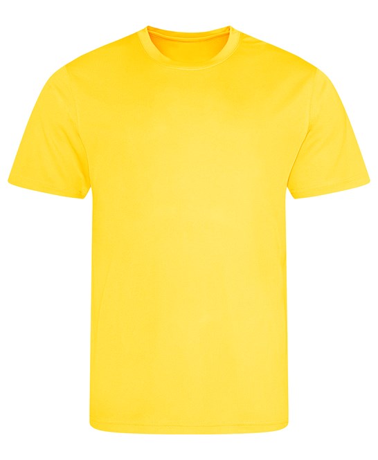 Awdis Just Cool Recycled Cool T Shirt Quick-Dry Sports Fit Eco-Friendly