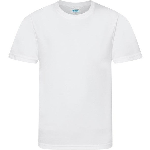 Awdis Just Cool Kids Smooth T-Shirt Lightweight Quick-Dry Crew Neck Sizes XS-XL