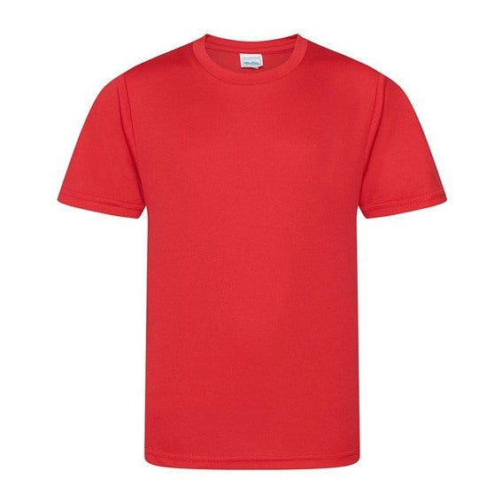 Awdis Just Cool Kids Smooth T-Shirt Lightweight Quick-Dry Crew Neck Sizes XS-XL
