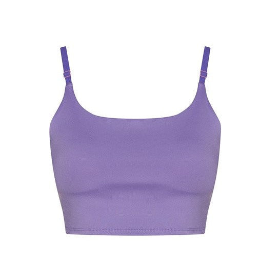Awdis Just Cool Women's Recycled Tech Sports Bra Adjustable Straps Padded Cups