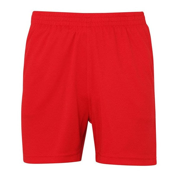 Awdis Just Cool Kids Shorts Elasticated Waist Quick-Dry Side Pockets UPF 30+