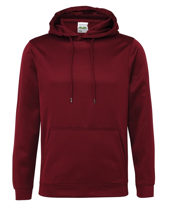 Awdis Just Hoods Sports Hoodie 100% Polyester Kangaroo Pouch Gym Casual Wear