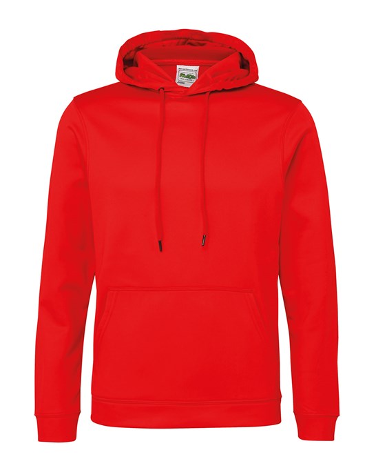 Awdis Just Hoods Sports Hoodie 100% Polyester Kangaroo Pouch Gym Casual Wear