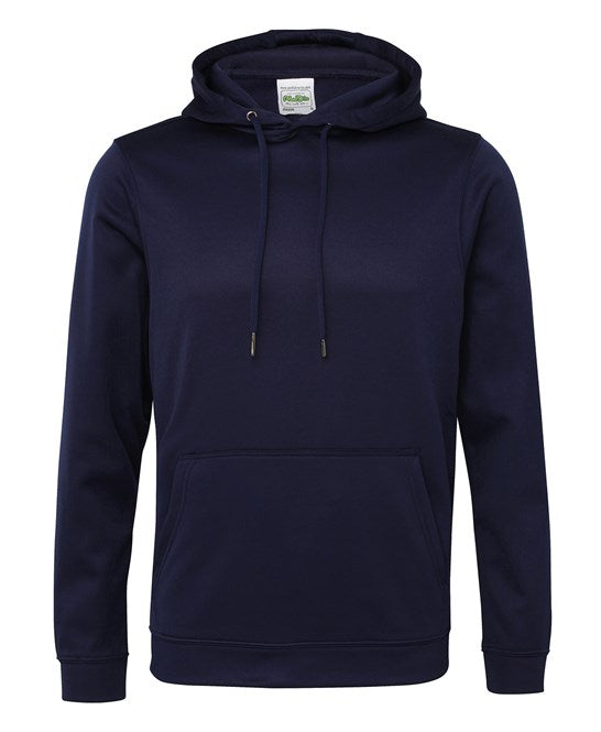 Awdis Just Hoods Sports Hoodie 100% Polyester Kangaroo Pouch Gym Casual Wear