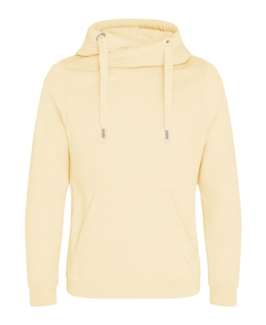 Awdis Just Hoods Heavyweight Crossover Neck Hoodie with Pouch Pockets