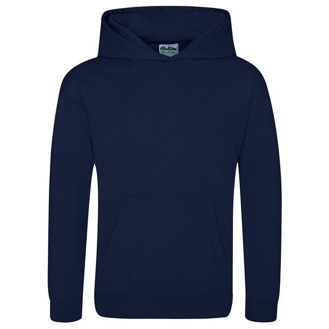 Awdis Just Hoods Kids Sports Hoodie 100% Polyester Kangaroo Pocket Various Sizes
