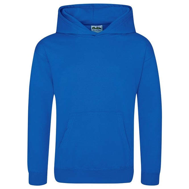 Awdis Just Hoods Kids Sports Hoodie 100% Polyester Kangaroo Pocket Various Sizes