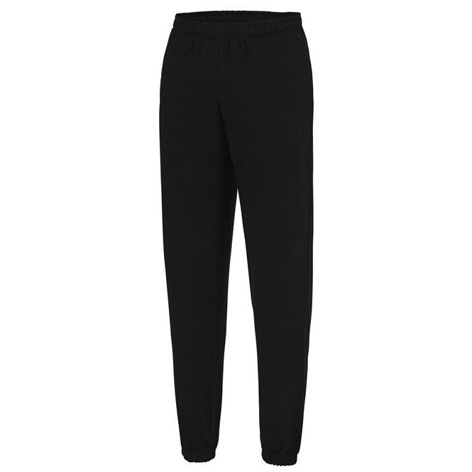 Awdis Just Hoods Cuffed Sweatpants Elasticated Waist Side Pockets Soft Fabric