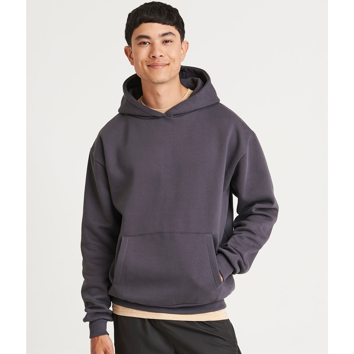 Awdis Just Hoods Heavyweight Unisex Hoodie Oversized Fit Pouch Pocket Warm