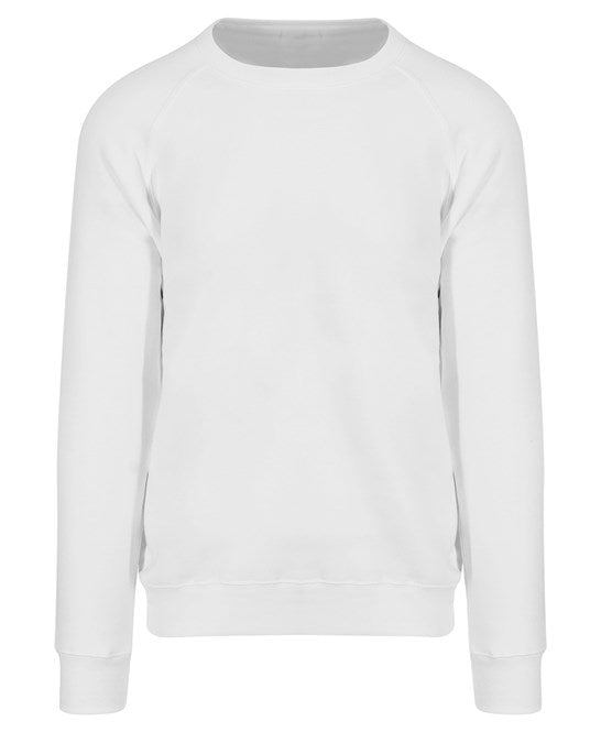 Awdis Just Hoods Graduate Heavyweight Sweatshirt Raglan Sleeves Soft Cotton