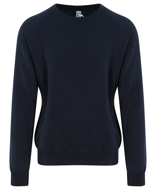 Awdis Just Hoods Graduate Heavyweight Sweatshirt Raglan Sleeves Soft Cotton