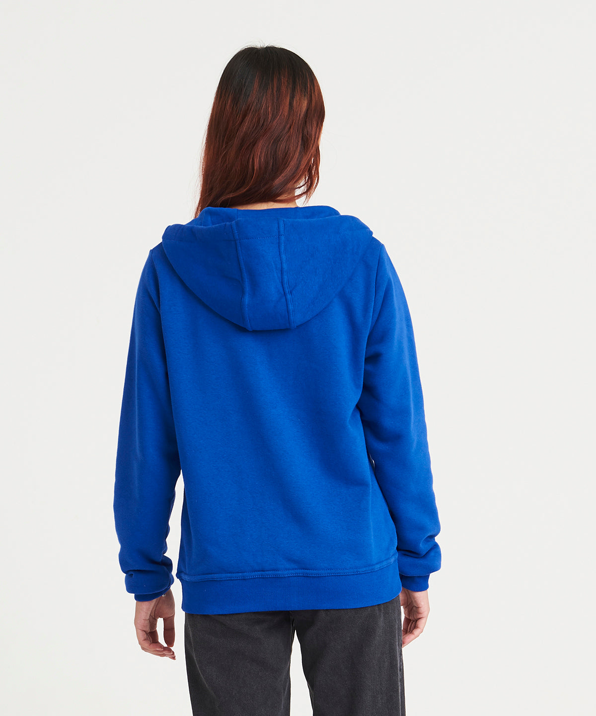 Awdis Just Hoods Heavyweight Full Zip Hoodie with Pockets, Soft Touch Fabric