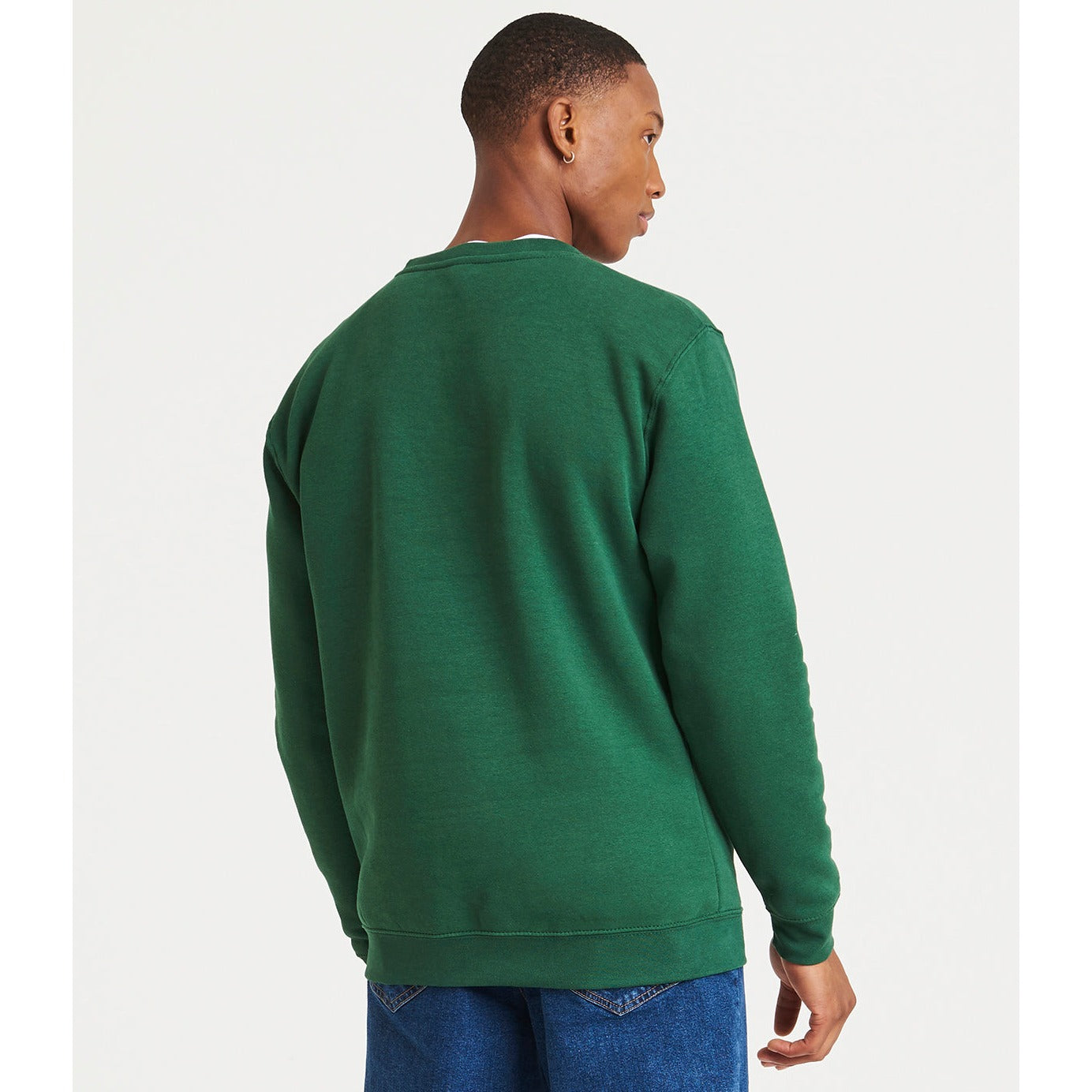 Awdis Just Hoods Organic Sweatshirt 80% Cotton Recycled Polyester Vegan