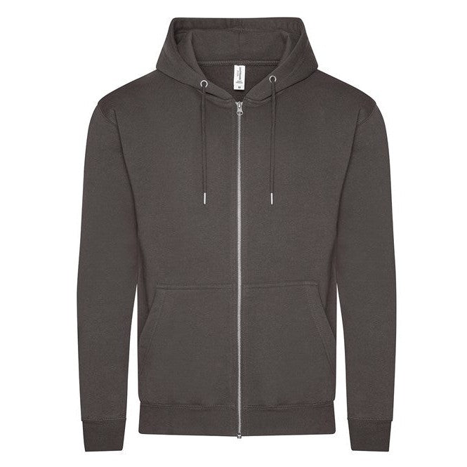 Awdis Just Hoods Organic Zoodie 80% Cotton Eco-Friendly Soft Fleece Hoodie