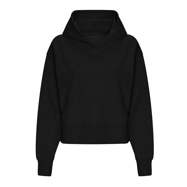 Awdis Just Hoods Women's Relaxed Hoodie Cotton Blend Boxy Fit with Vents