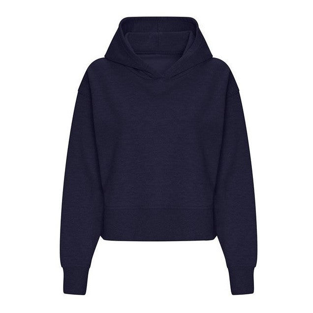 Awdis Just Hoods Women's Relaxed Hoodie Cotton Blend Boxy Fit with Vents