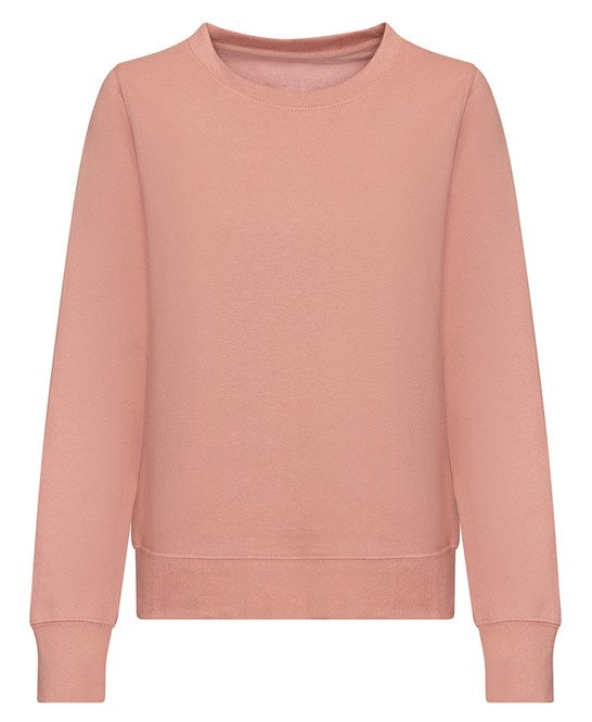 Awdis Just Hoods Women's Sweatshirt Classic Fit Soft Cotton Lounge Wear