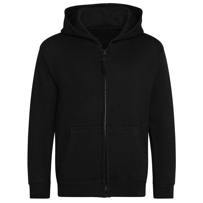 Awdis Just Hoods Kids Zoodie Full Zip Hoodie Soft Cotton Dance Sports Top