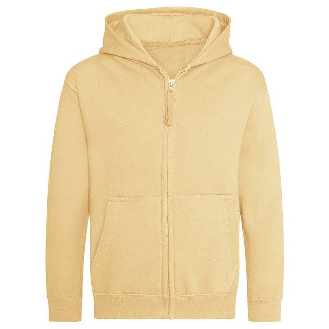 Awdis Just Hoods Kids Zoodie Full Zip Hoodie Soft Cotton Dance Sports Top