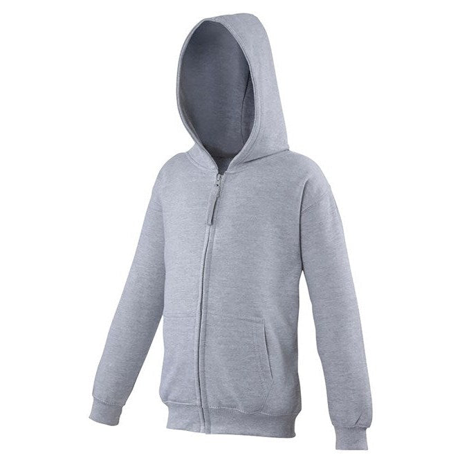 Awdis Just Hoods Kids Zoodie Full Zip Hoodie Soft Cotton Dance Sports Top