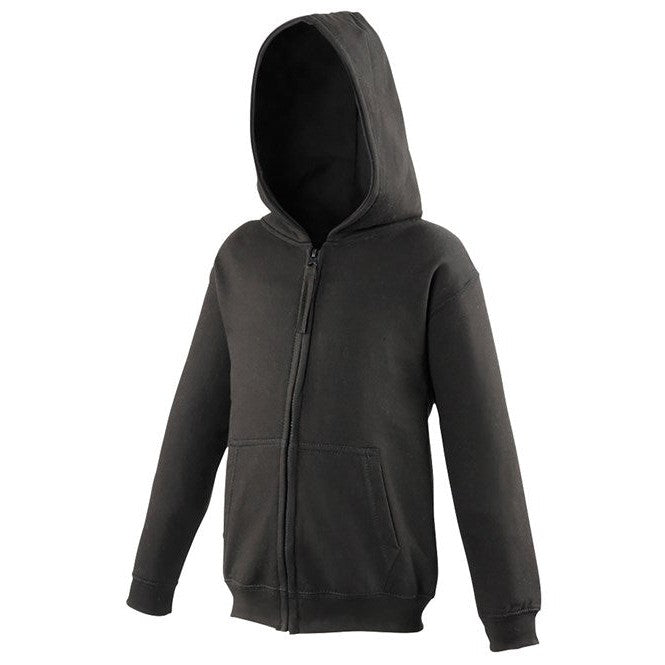 Awdis Just Hoods Kids Zoodie Full Zip Hoodie Soft Cotton Dance Sports Top