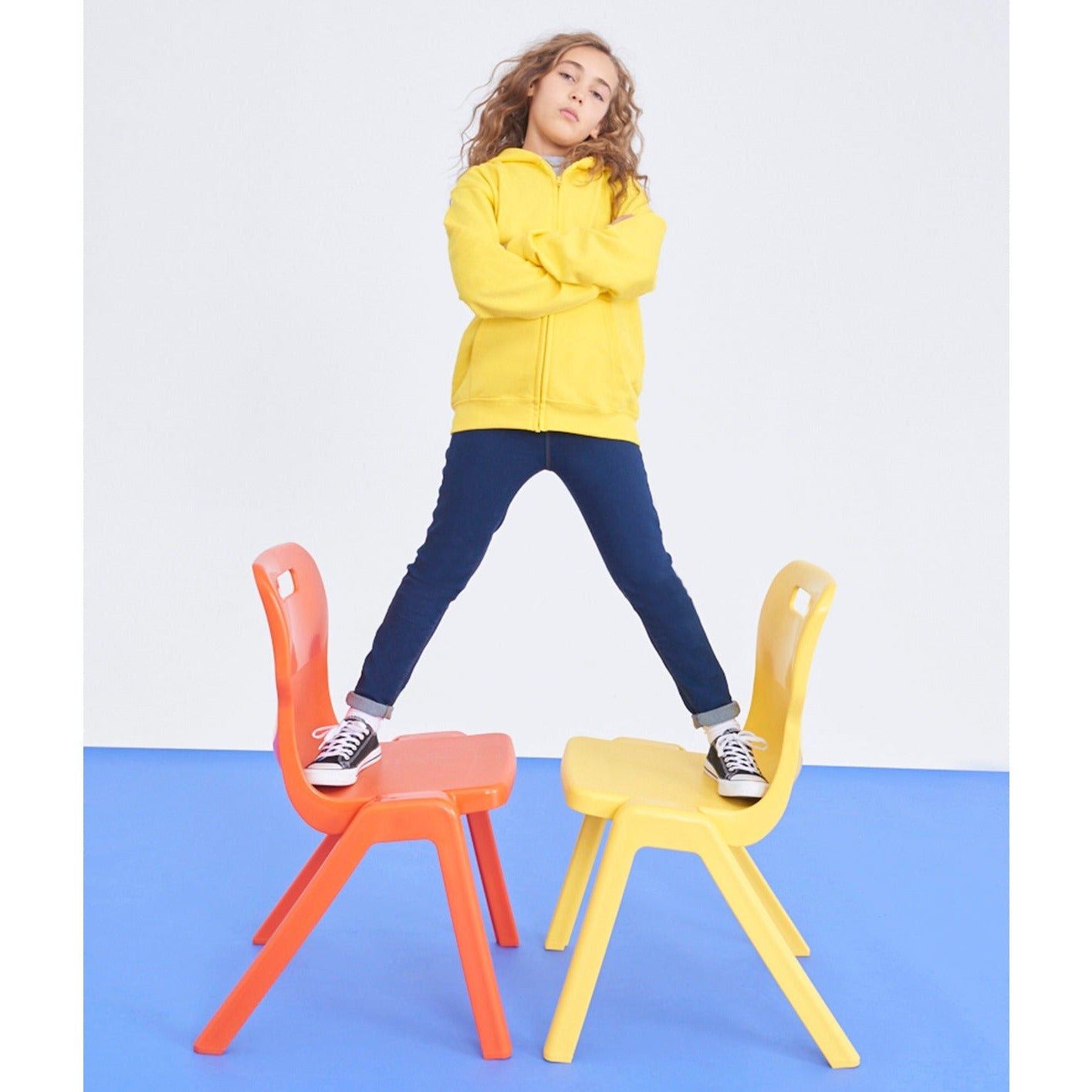 Awdis Just Hoods Kids Zoodie Full Zip Hoodie Soft Cotton Dance Sports Top