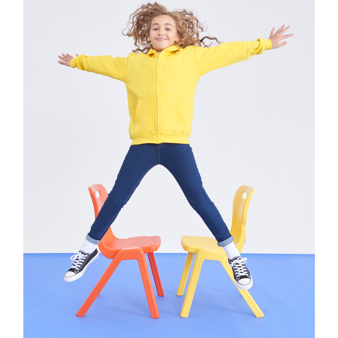 Awdis Just Hoods Kids Zoodie Full Zip Hoodie Soft Cotton Dance Sports Top