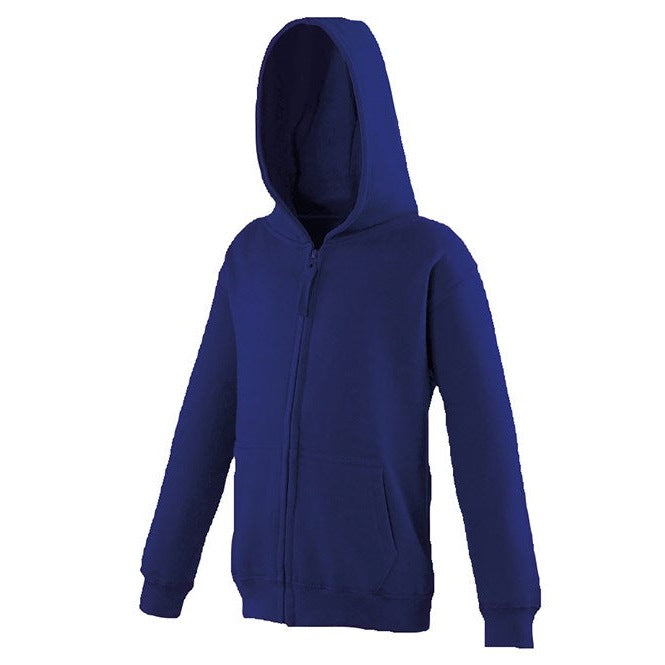 Awdis Just Hoods Kids Zoodie Full Zip Hoodie Soft Cotton Dance Sports Top