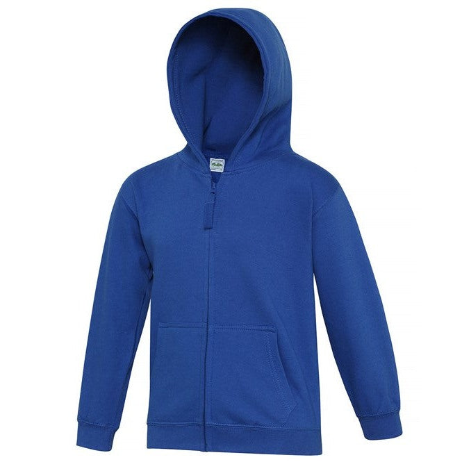 Awdis Just Hoods Kids Zoodie Full Zip Hoodie Soft Cotton Dance Sports Top