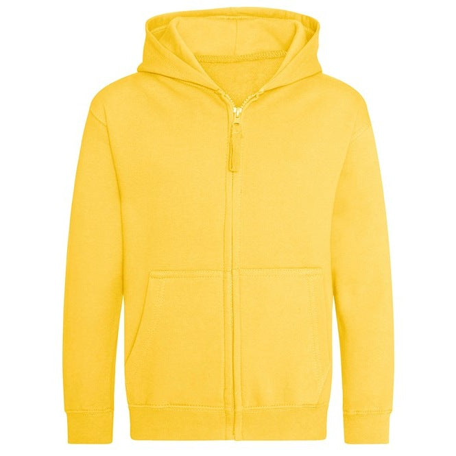Awdis Just Hoods Kids Zoodie Full Zip Hoodie Soft Cotton Dance Sports Top
