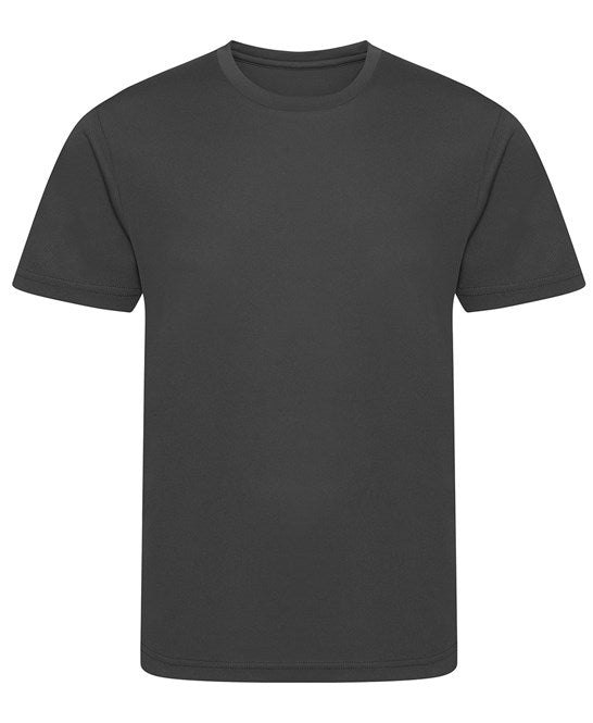Awdis Just Cool Kids Recycled T-Shirt Quick-Dry Eco-Friendly Sports Fit