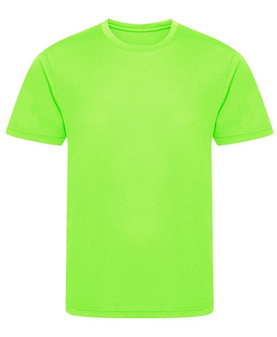 Awdis Just Cool Kids Recycled T-Shirt Quick-Dry Eco-Friendly Sports Fit