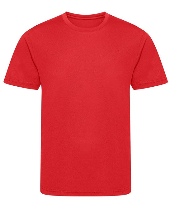 Awdis Just Cool Kids Recycled T-Shirt Quick-Dry Eco-Friendly Sports Fit