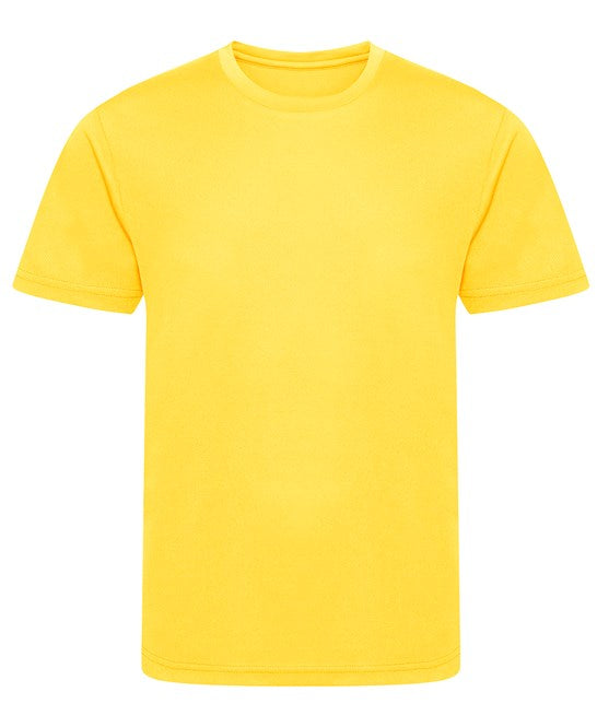 Awdis Just Cool Kids Recycled T-Shirt Quick-Dry Eco-Friendly Sports Fit